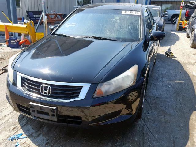 1HGCP26829A058475 - 2009 HONDA ACCORD EXL BLACK photo 2