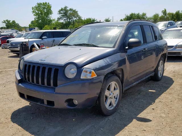 1J8FT47W17D146079 - 2007 JEEP COMPASS GRAY photo 2