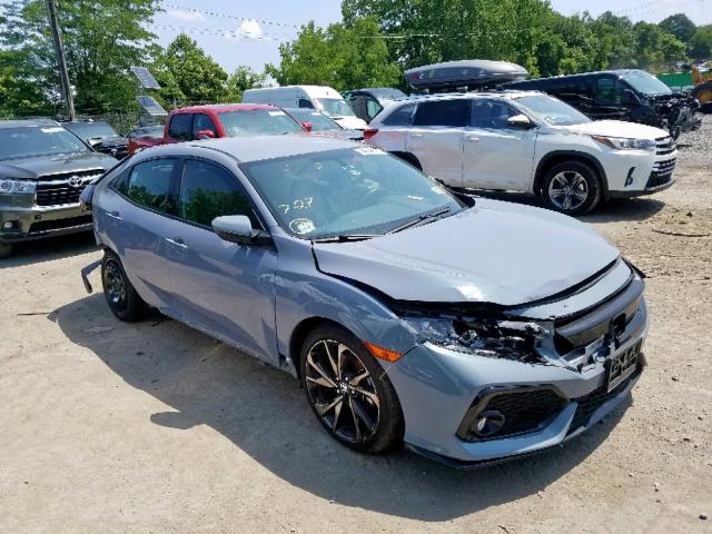 SHHFK7H48JU419669 - 2018 HONDA CIVIC SPOR GRAY photo 1