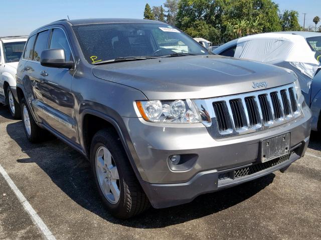 1C4RJEAG6CC177118 - 2012 JEEP GRAND CHER GRAY photo 1