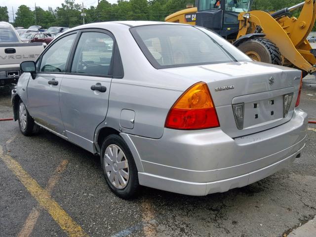 JS2RA62S675354498 - 2007 SUZUKI AERIO SILVER photo 3