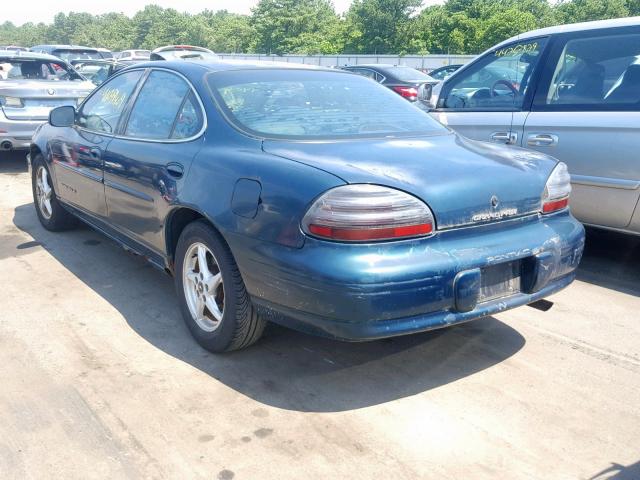 NJ653A - 1997 PONTIAC GRAND PRIX GREEN photo 3
