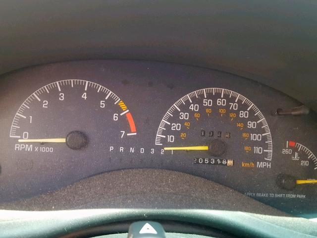 NJ653A - 1997 PONTIAC GRAND PRIX GREEN photo 8