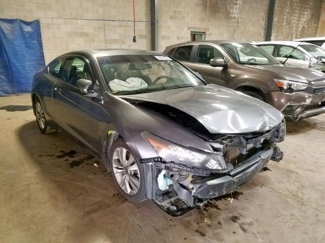 1HGCS12809A016028 - 2009 HONDA ACCORD EXL GRAY photo 1