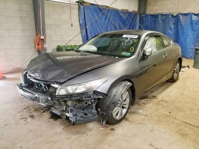 1HGCS12809A016028 - 2009 HONDA ACCORD EXL GRAY photo 2