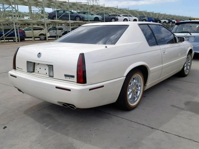 1G6ET12992B103278 - 2002 CADILLAC ELDORADO T WHITE photo 4