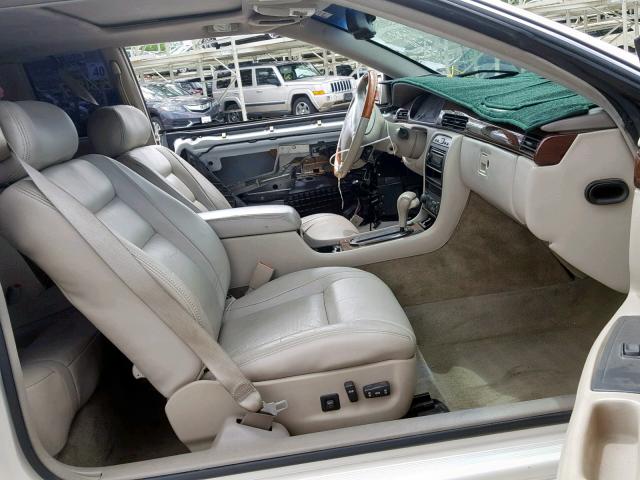 1G6ET12992B103278 - 2002 CADILLAC ELDORADO T WHITE photo 5