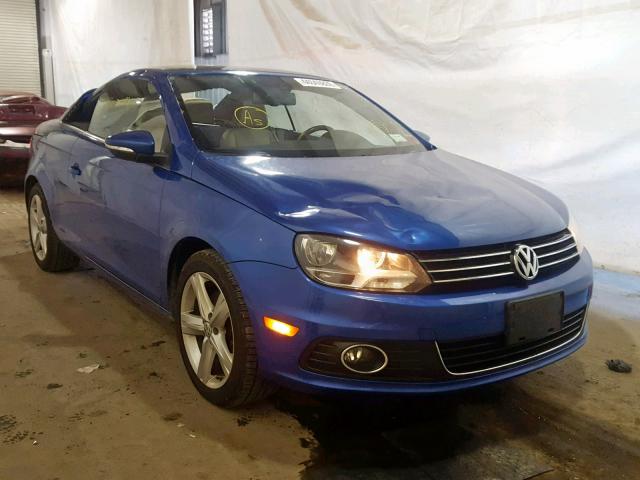 WVWFW7AH8CV010773 - 2012 VOLKSWAGEN EOS LUX 蓝色 照片 1