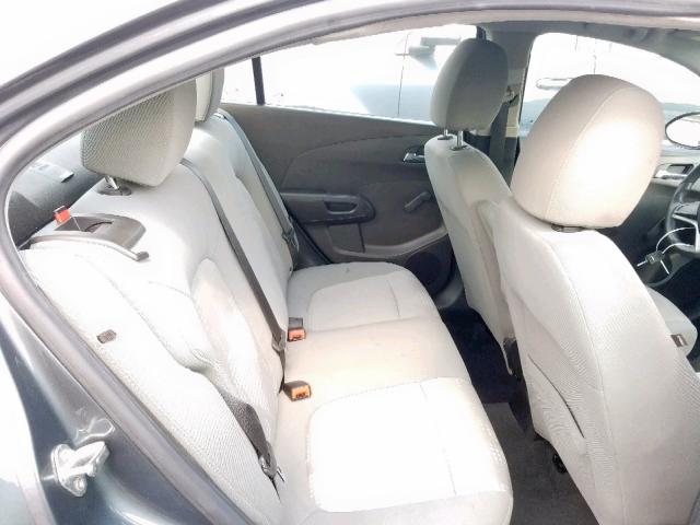 1G1JA5SH3C4171137 - 2012 CHEVROLET SONIC LS BLACK photo 6