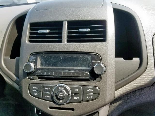 1G1JA5SH3C4171137 - 2012 CHEVROLET SONIC LS BLACK photo 9