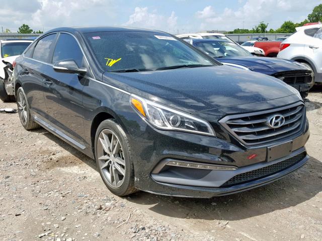 5NPE34AB3HH574756 - 2017 HYUNDAI SONATA SPO BLACK photo 1