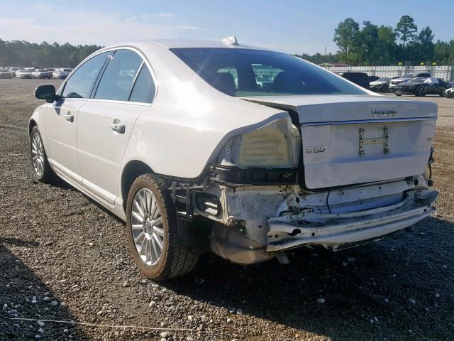 YV1AS982381075221 - 2008 VOLVO S80 3.2 WHITE photo 3