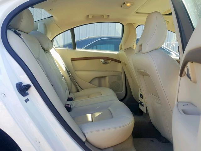 YV1AS982381075221 - 2008 VOLVO S80 3.2 WHITE photo 6