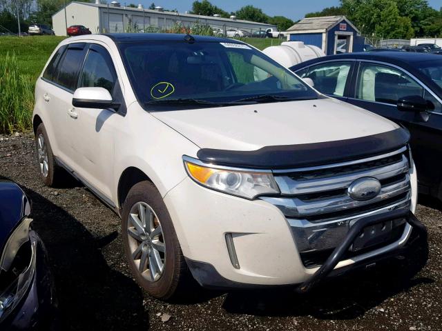 2FMDK4KC2BBB31132 - 2011 FORD EDGE LIMIT WHITE photo 1