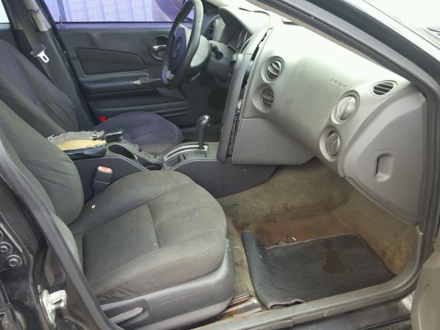 2G2WP522041303053 - 2004 PONTIAC GRAND PRIX BLACK photo 5