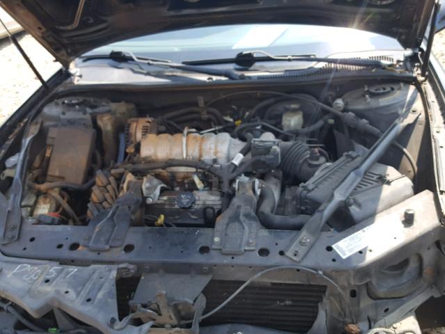 2G2WP522041303053 - 2004 PONTIAC GRAND PRIX BLACK photo 7