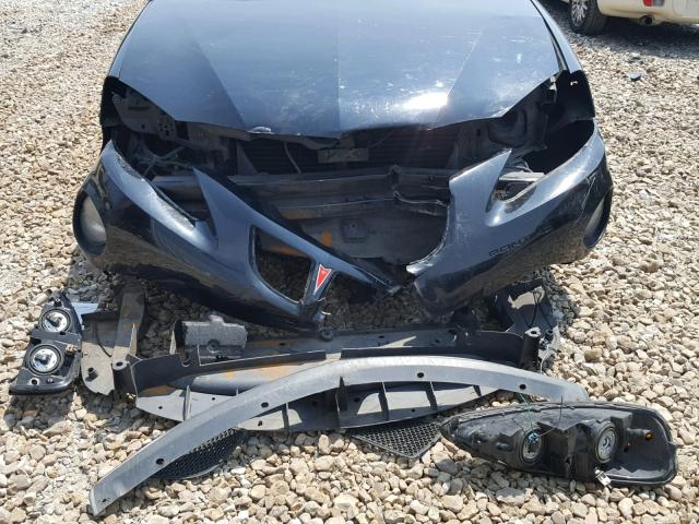 2G2WP522041303053 - 2004 PONTIAC GRAND PRIX BLACK photo 9