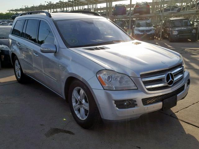 4JGBF71E07A189419 - 2007 MERCEDES-BENZ GL 450 4MA SILVER photo 1