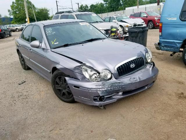 KMHWF25H25A175012 - 2005 HYUNDAI SONATA GL BLUE photo 1