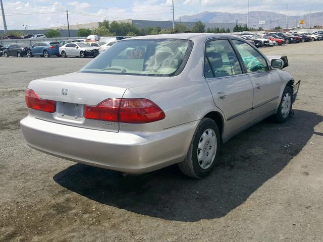 JHMCG5648XC055237 - 1999 HONDA ACCORD LX GOLD photo 4