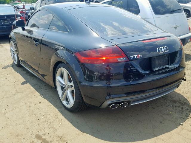 TRUK1AFKXD1001487 - 2013 AUDI TTS PRESTI BLACK photo 3