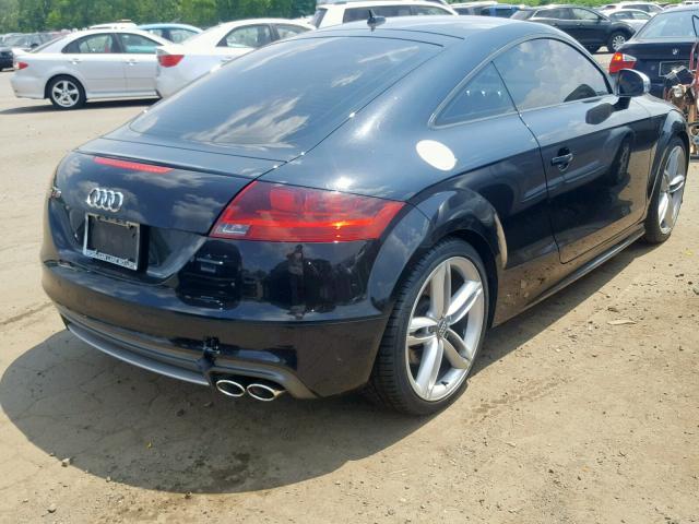 TRUK1AFKXD1001487 - 2013 AUDI TTS PRESTI BLACK photo 4