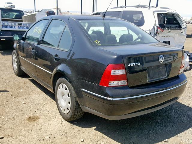 3VWRA69M25M077628 - 2005 VOLKSWAGEN JETTA GL BLACK photo 3