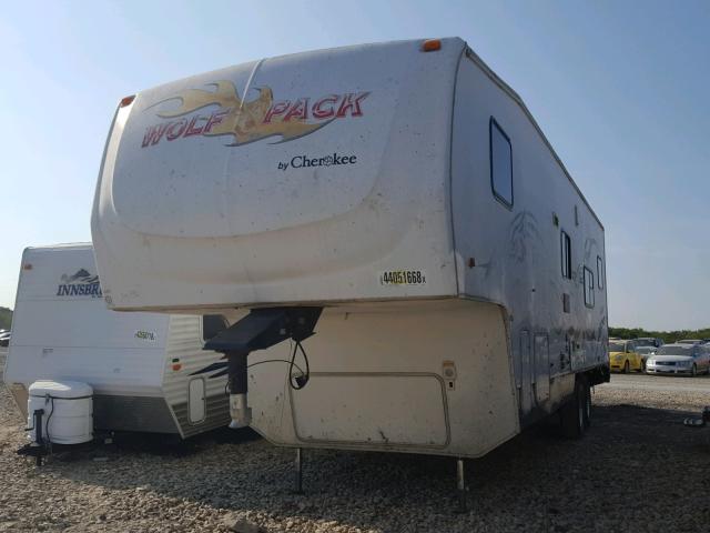 4X4FCTE207P001691 - 2007 WILDWOOD CHEROKEE WHITE photo 3