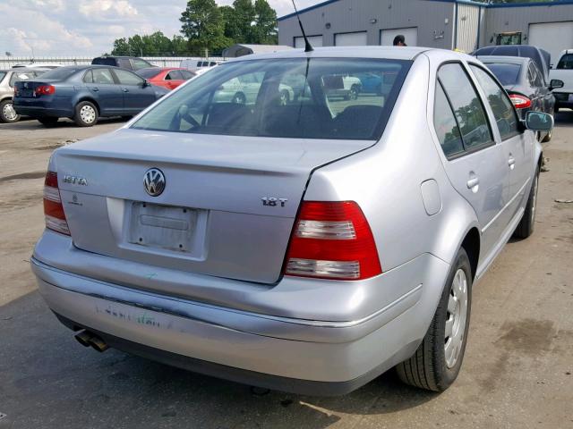 3VWRE69M14M072858 - 2004 VOLKSWAGEN JETTA GL SILVER photo 4