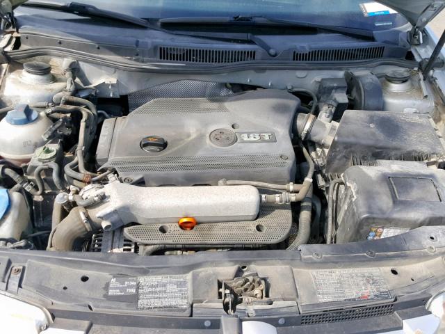 3VWRE69M14M072858 - 2004 VOLKSWAGEN JETTA GL SILVER photo 7