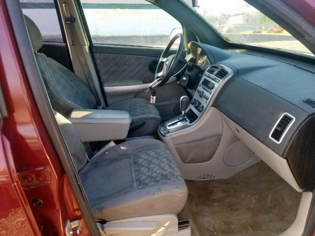 2CNDL13F976063710 - 2007 CHEVROLET EQUINOX LS RED photo 5