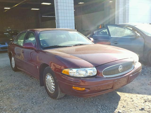 1G4HP54K9YU276698 - 2000 BUICK LESABRE CU MAROON photo 1