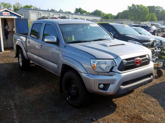 3TMLU4EN7FM196747 - 2015 TOYOTA TACOMA DOU SILVER photo 1