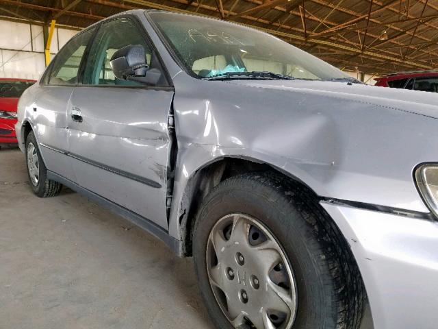 1HGCF8546YA099159 - 2000 HONDA ACCORD DX GRAY photo 9