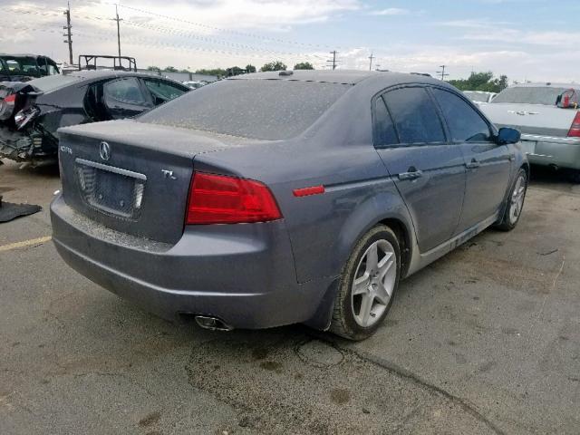 19UUA66246A044145 - 2006 ACURA 3.2TL GRAY photo 4