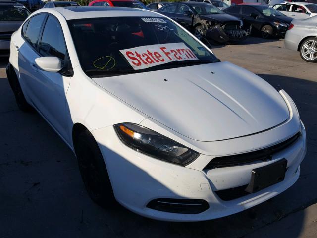 1C3CDFBB8FD407444 - 2015 DODGE DART SXT WHITE photo 1