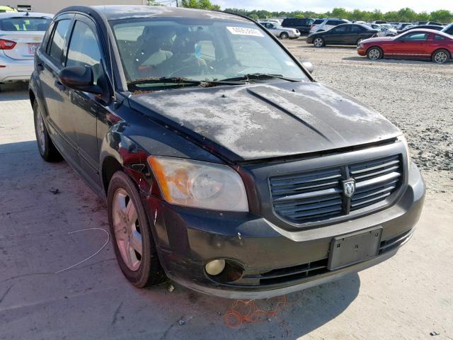 1B3HB48B67D126880 - 2007 DODGE CALIBER SX BLACK photo 1