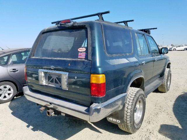 JT3VN39W5R0147271 - 1994 TOYOTA 4RUNNER VN GREEN photo 4