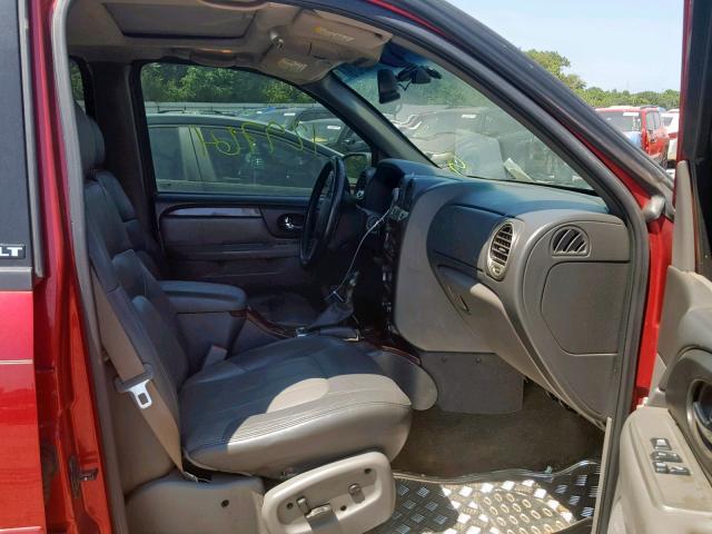 1GKDT13SX32363639 - 2003 GMC ENVOY RED photo 5