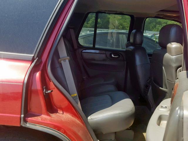 1GKDT13SX32363639 - 2003 GMC ENVOY RED photo 6