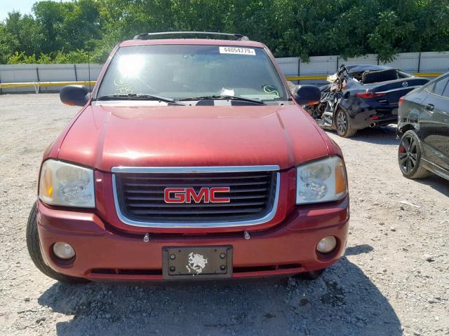 1GKDT13SX32363639 - 2003 GMC ENVOY RED photo 9