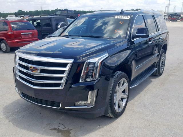 1GYS3AKJ4HR209559 - 2017 CADILLAC ESCALADE BLACK photo 2