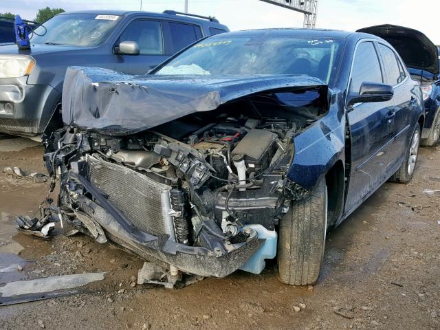 1G11C5SL8FF223255 - 2015 CHEVROLET MALIBU 1LT BLACK photo 2