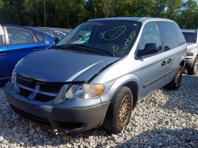 1D4GP25BX6B539645 - 2006 DODGE CARAVAN SE BLUE photo 2