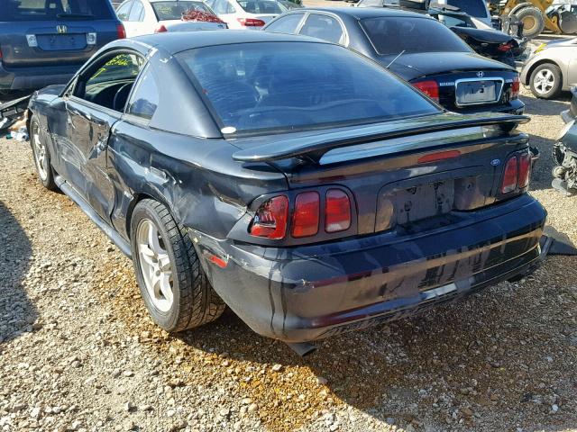 1FAFP42X4WF258153 - 1998 FORD MUSTANG GT BLACK photo 3