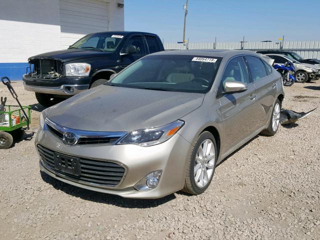 4T1BK1EB5EU090289 - 2014 TOYOTA AVALON BAS GOLD photo 2