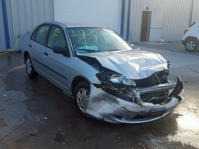 2HGES16335H626167 - 2005 HONDA CIVIC DX V SILVER photo 1