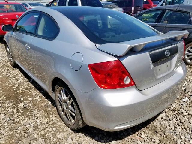 JTKDE167060132741 - 2006 TOYOTA SCION TC ვერცხლისფერი ფოტო 3