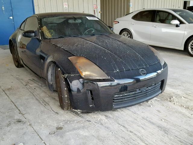 JN1AZ34D64T160223 - 2004 NISSAN 350Z COUPE BLACK photo 1