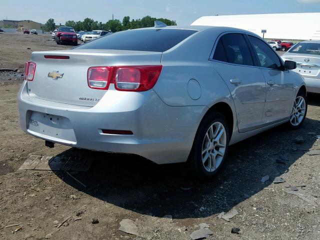 1G11C5SL1FU137037 - 2015 CHEVROLET MALIBU 1LT SILVER photo 4